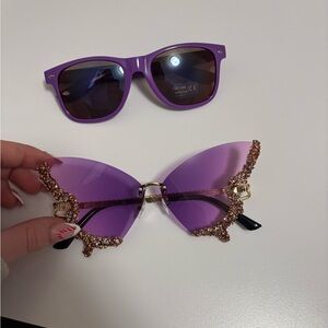 Purple Sunglasses